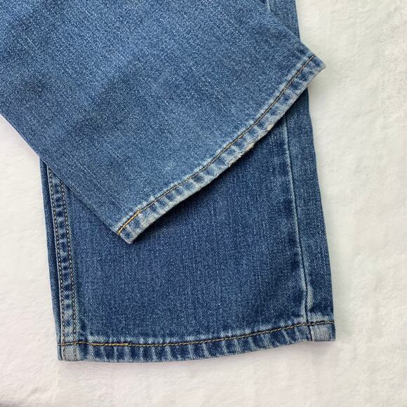 Levi's 569 Boys Sz 8 Regular 24x22 Medium Wash Straight Leg Jeans - Picture 8 of 10
